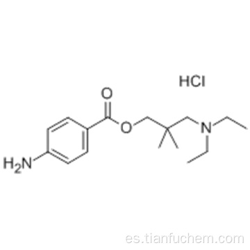 Clorhidrato de Dimetocaína CAS NO.553-63-9